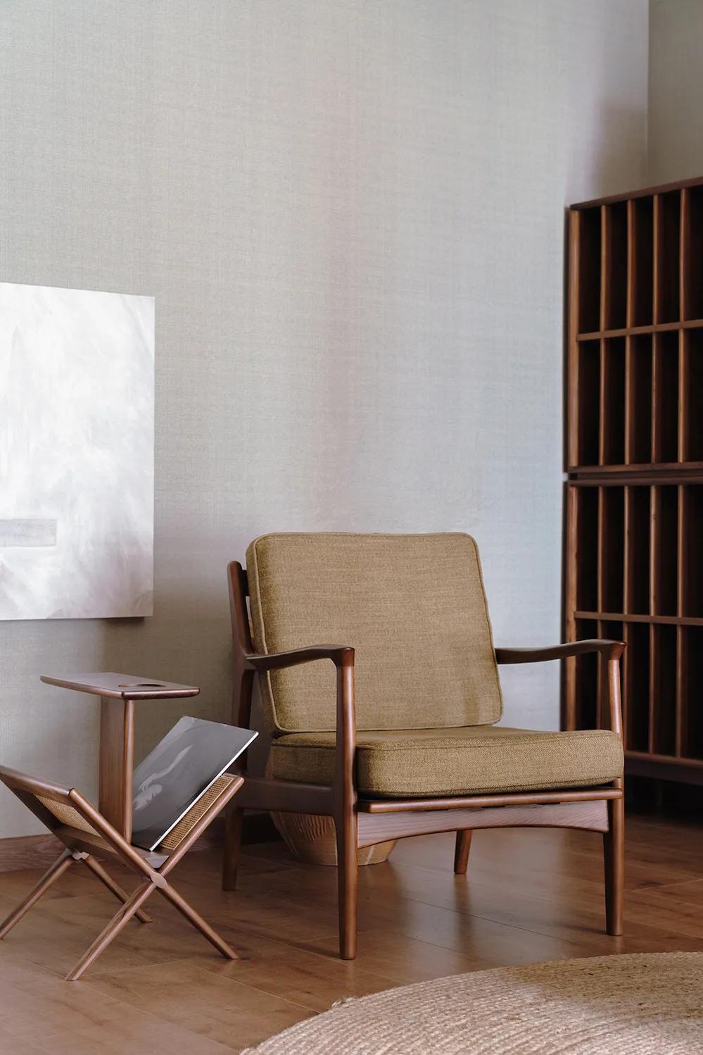 原木风让简约更有格调,现代简约和原木风混搭