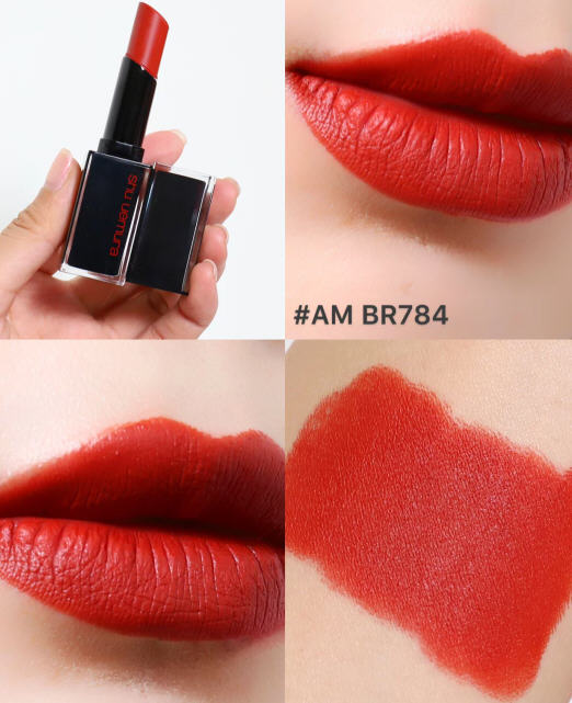 植村秀口红小黑方试色2023,植村秀口红小黑方试色br784