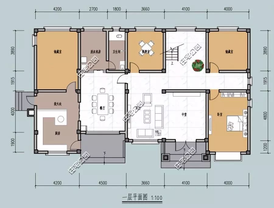 六款农村自建房户型推荐,农村盖房选这10套户型就够了
