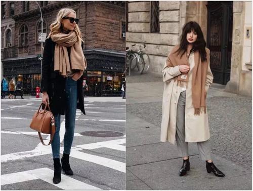 教你围巾的好看系法好看又减龄,这么多款围巾系法总有一款适合你