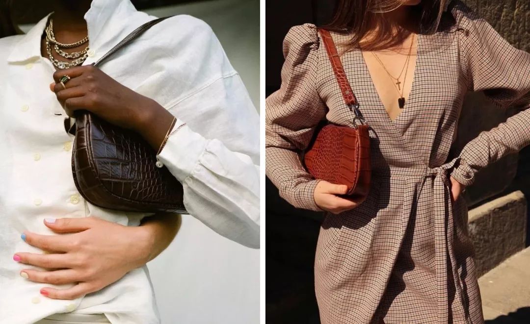 小众设计感经典百搭腋下包,今年最流行的百搭腋下包