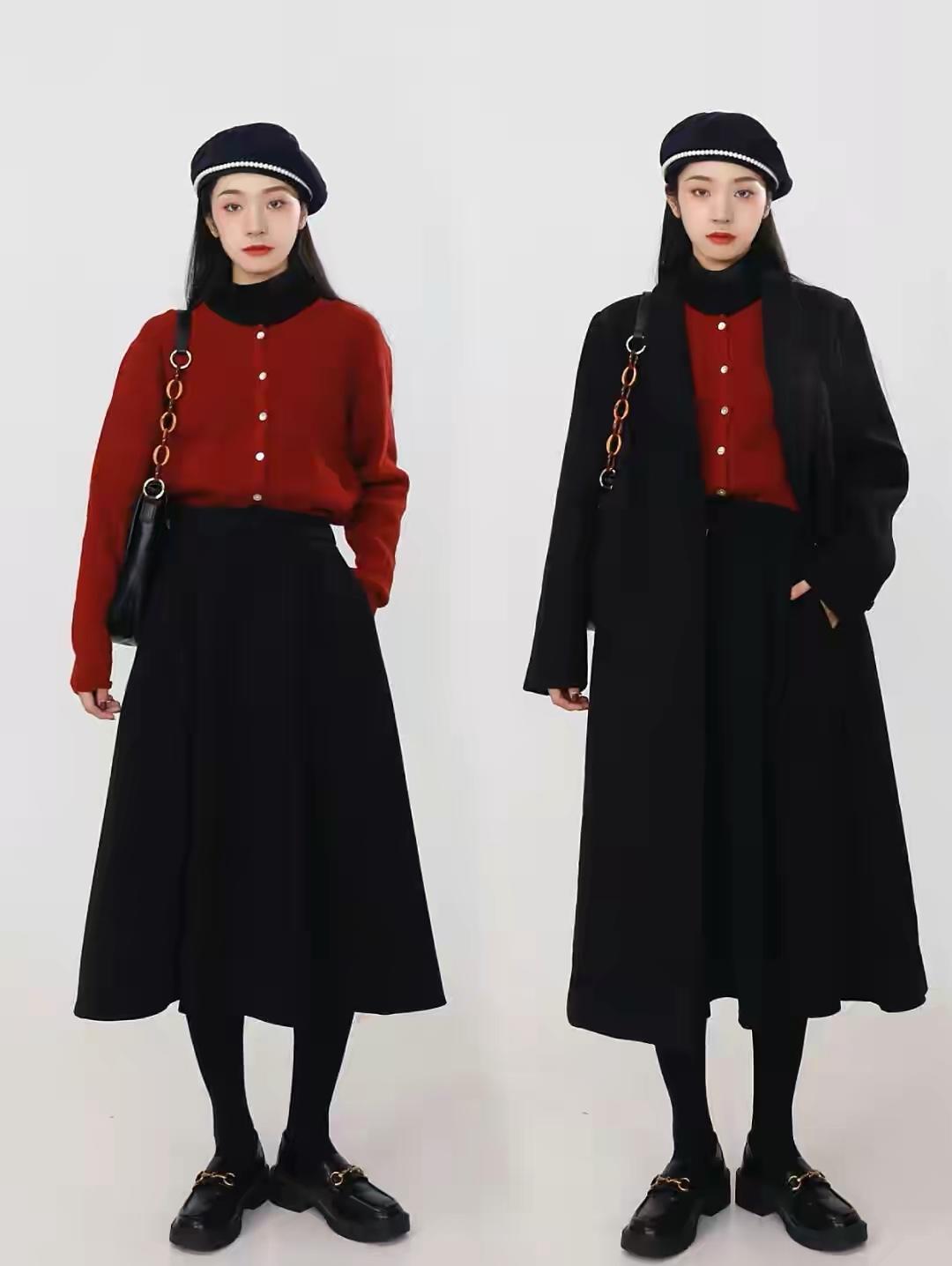 145灏忎釜瀛愮┛榛戣壊澶ц。鎬庝箞鎼厤鏄鹃珮,40宀佸コ浜洪粦鑹茬緤缁掑ぇ琛g殑鎼厤鏂规硶