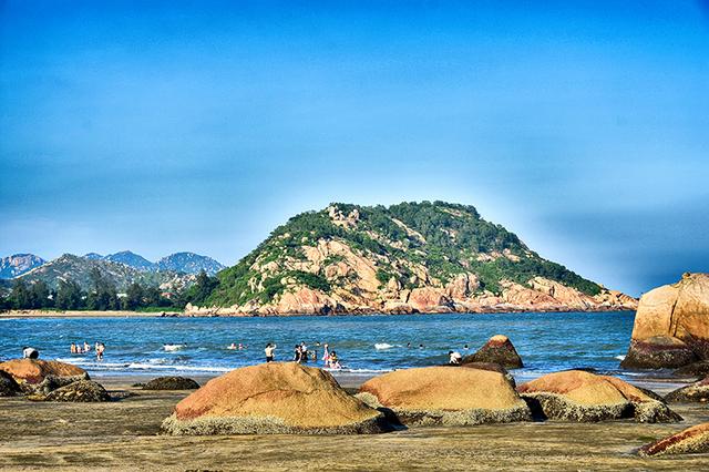 那琴湾地质海洋公园夜空,那琴湾海边