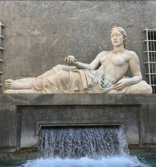 意大利都灵风景照片,曾经意大利的首都