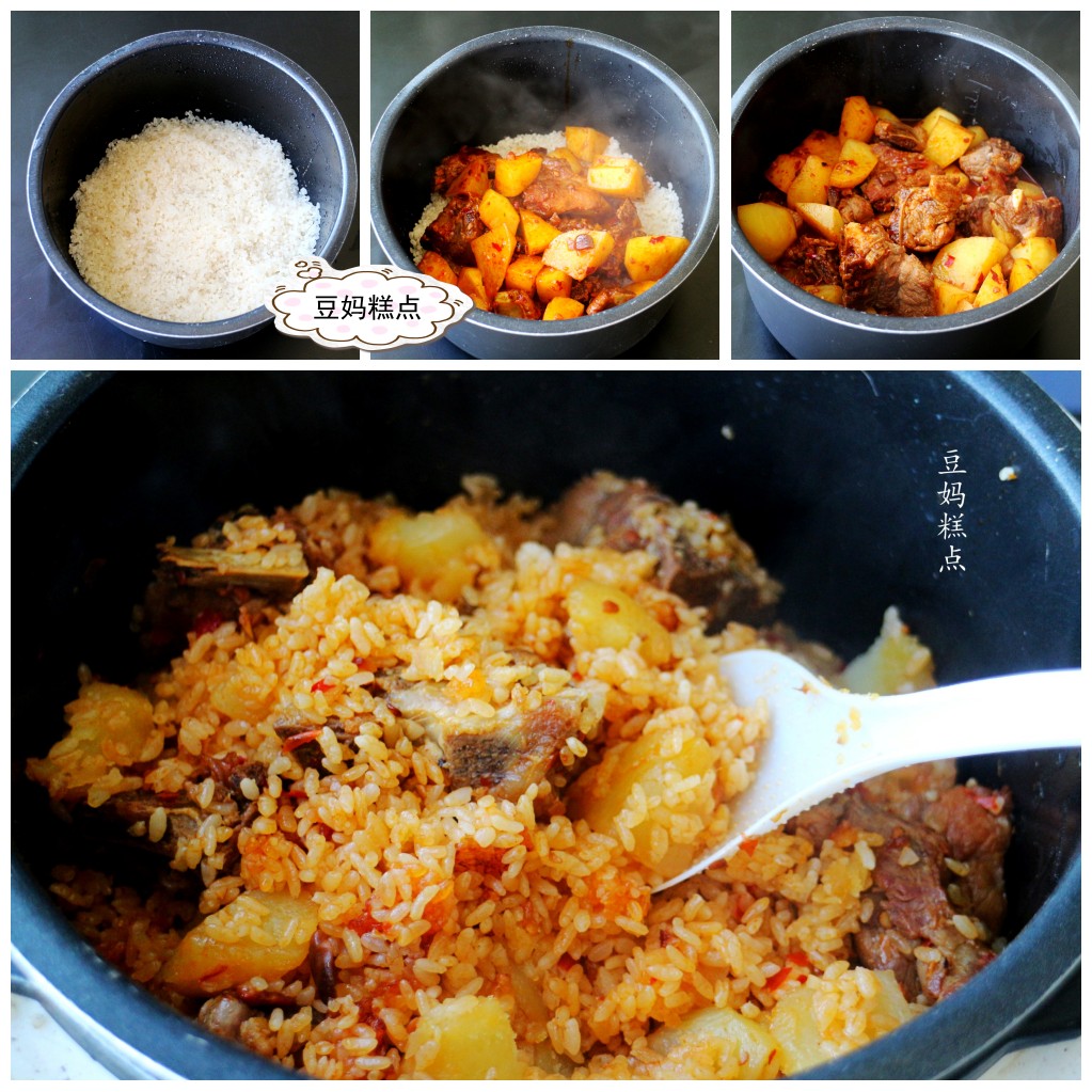 电饭煲焖饭菜饭一起做,电饭煲怎么做最好吃最简单