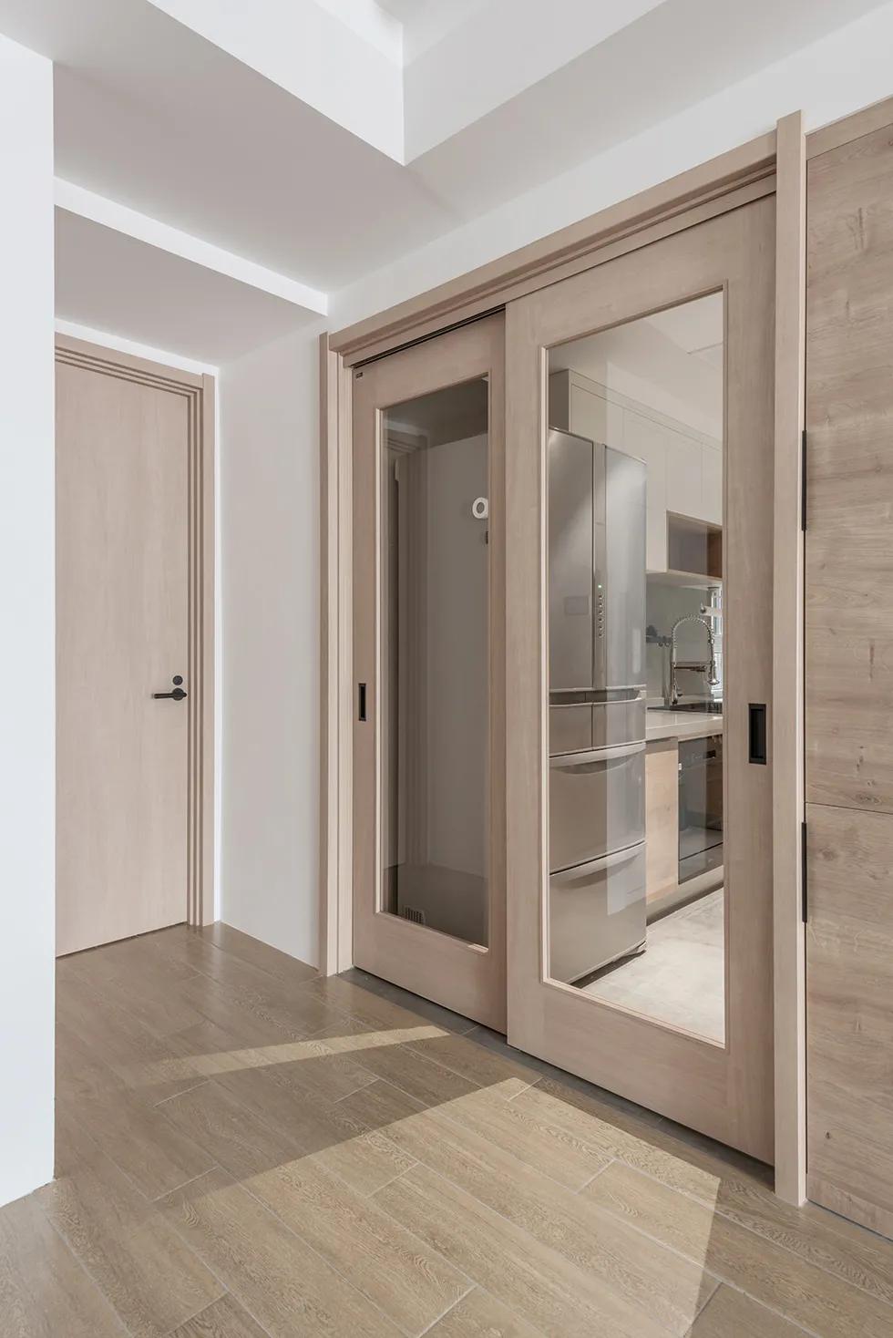 中式风格的精装房改轻奢,精装房微改极简原木风