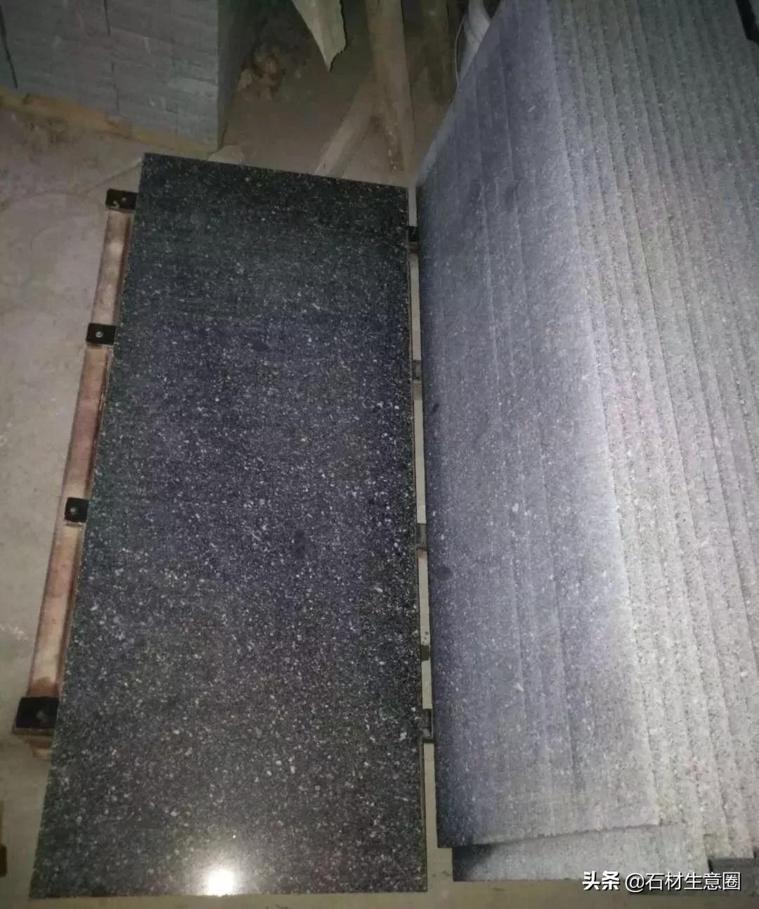 黑色花岗岩辐射大吗,深褐色花岗岩石材