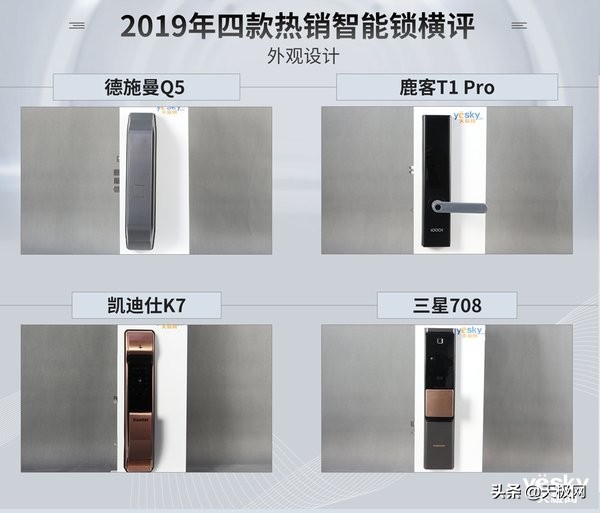 超高端进口德施曼智能指纹锁推荐,鹿客智能指纹锁品牌推荐前十名