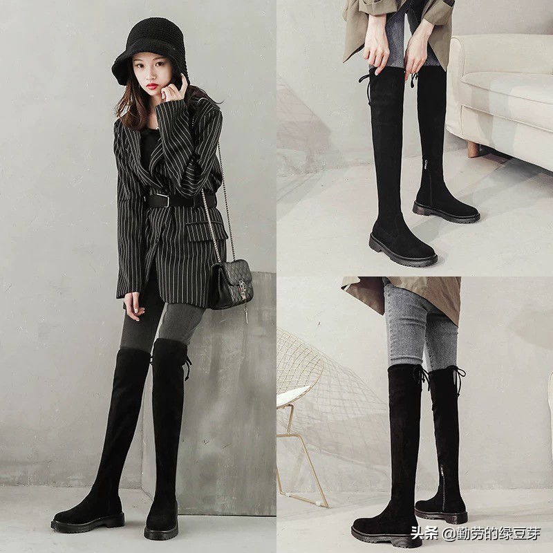 适合小个子穿的切尔西靴,大棉切尔西靴马丁靴怎么搭配