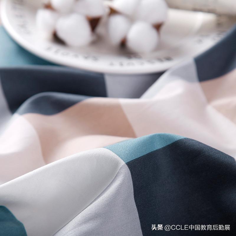 展现美好生活，柳伊携宿舍床上用品亮相CCLE中国教育后勤展览会