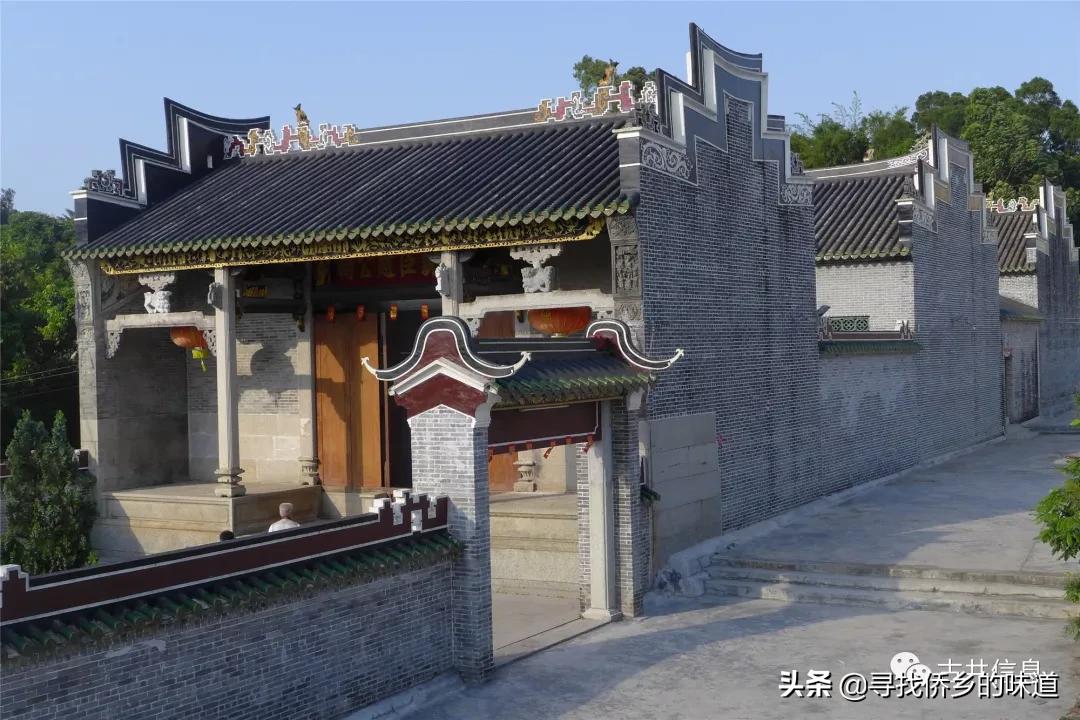 广东江门古老村庄,新会古井皇族村