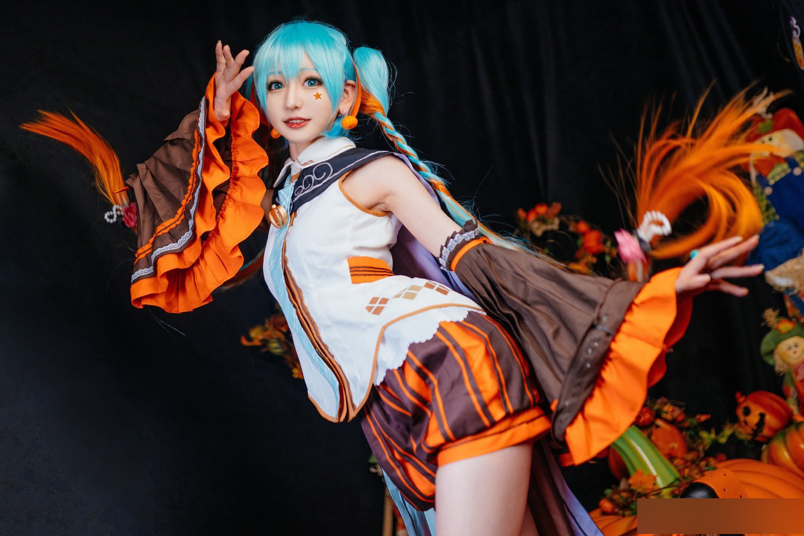 三个人cos未来初音,初音未来cos所有造型