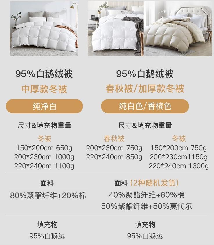 轻柔高档鹅绒被,高档轻柔鹅绒被