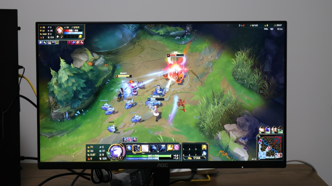 开箱系列丨IPS技术广视角炫彩硬屏！AOC24V4H释放任意角度色彩