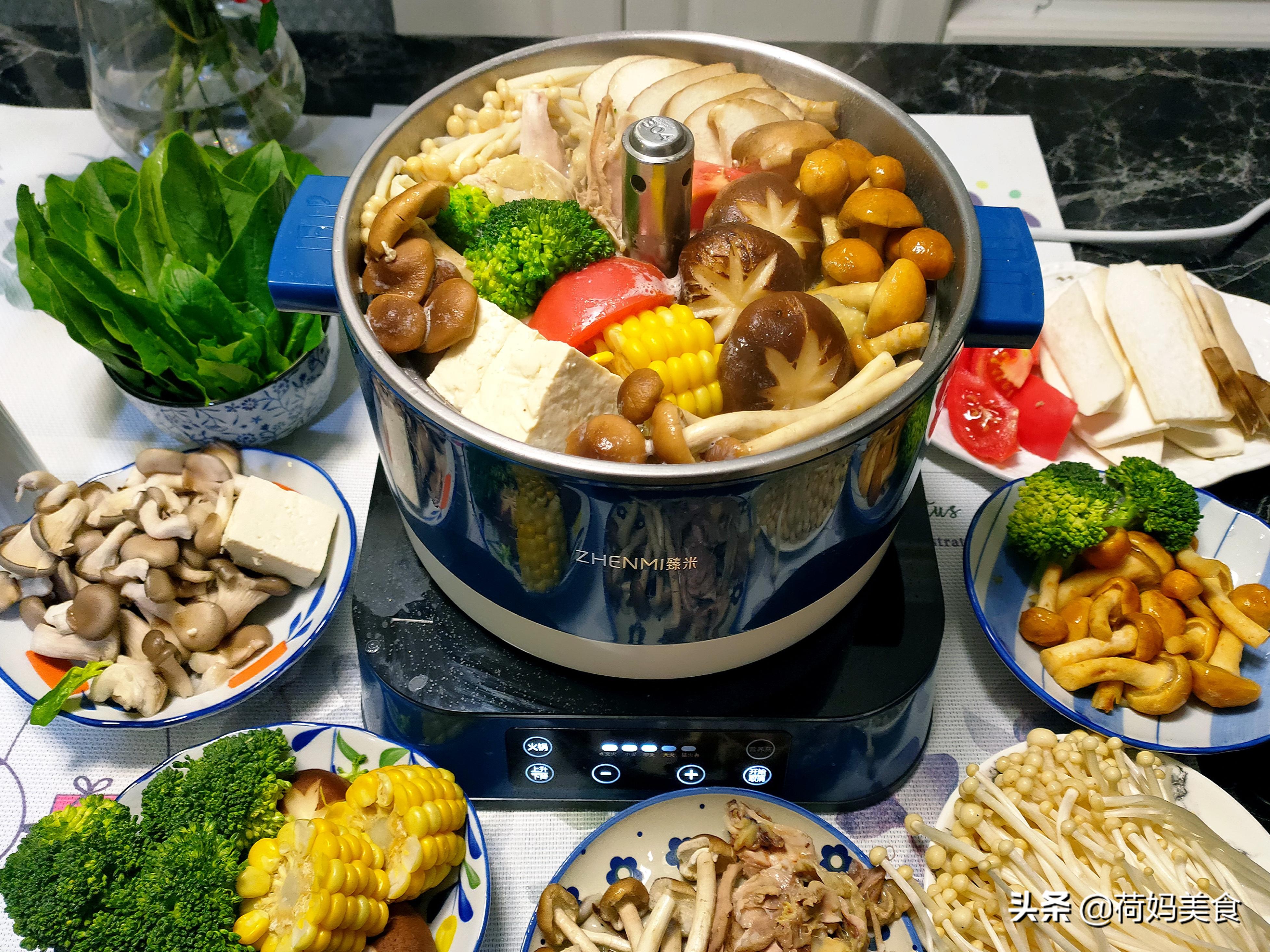 菌菇鸡肉火锅做法,菌菇鸡汤火锅最正宗的做法