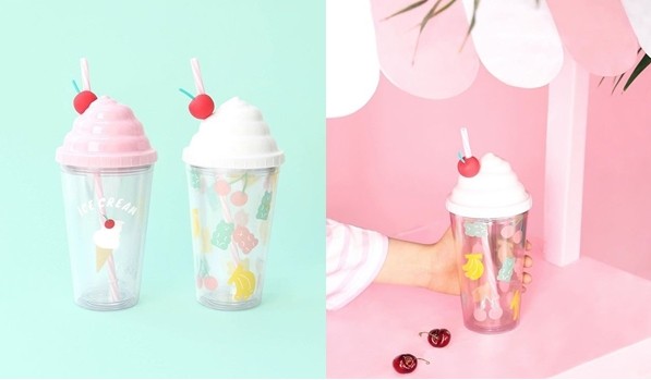 韩国大创缤纷ICECREAM系列 帆布袋、熊熊冰棒让少女心爆发