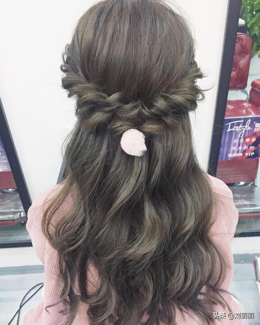 好看简单的女神中长款发型,最流行好看发型女生