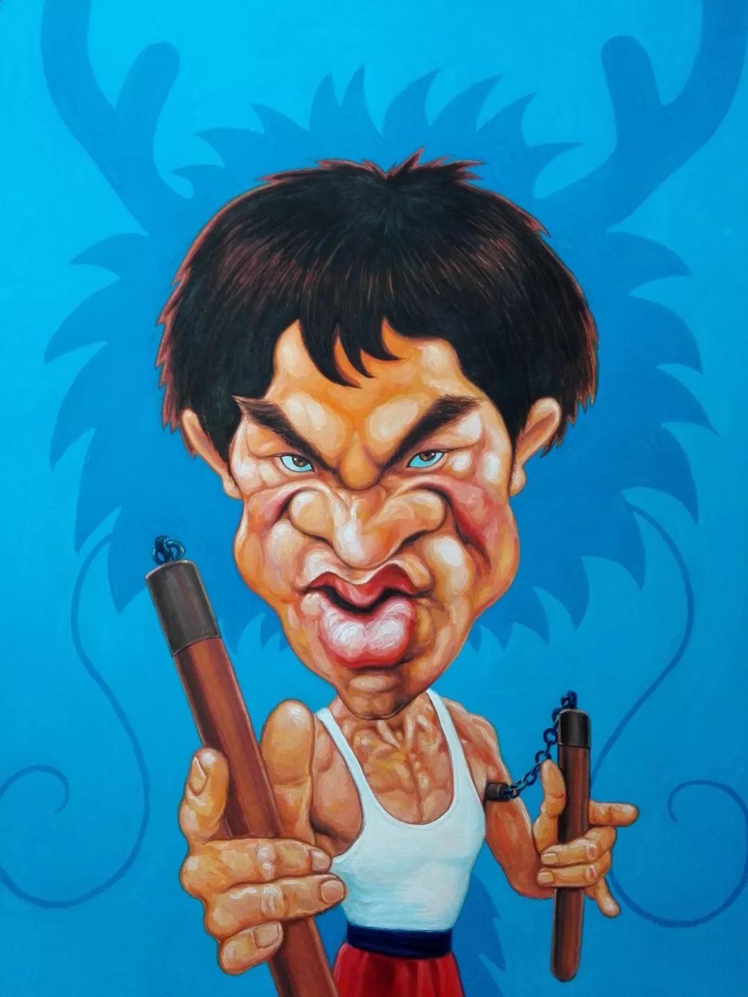 子鼠国画作品欣赏,金鼠迎春绘画图片