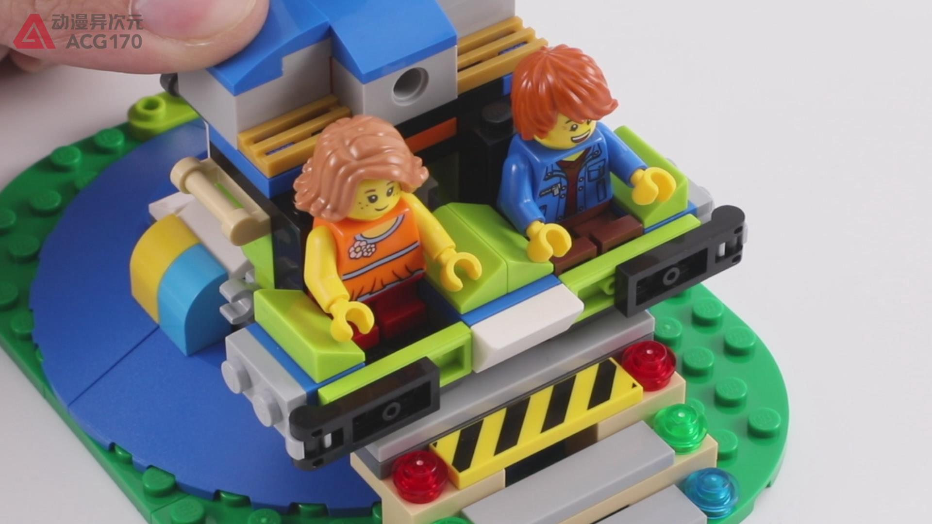 乐高大积木旋转塔,乐高百变积木塔吊