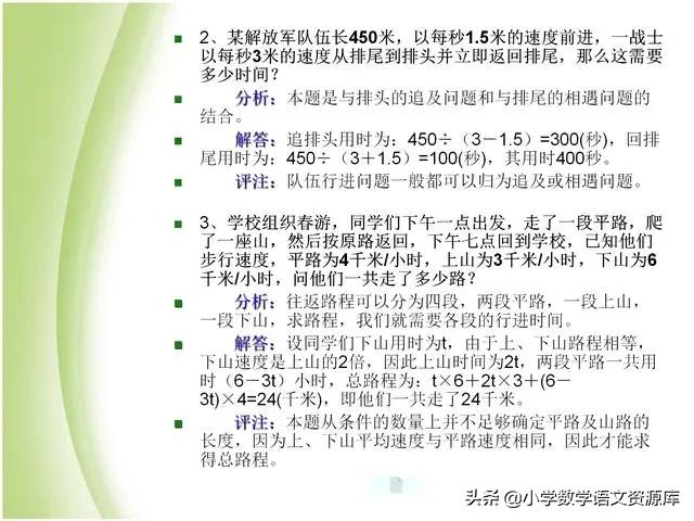 小升初数学复习PPT:数的运算、代数与几何初步知识、比与比例