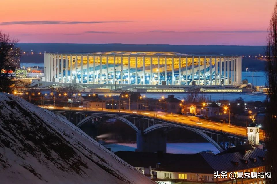 膜结构球场案例,膜结构球场效果图