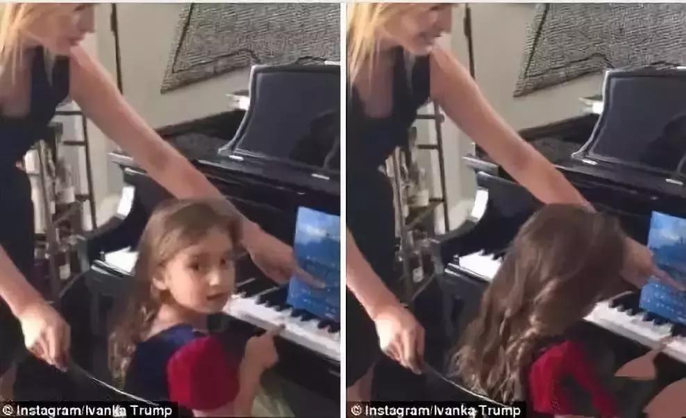 特朗普三个女儿合影照片,特朗普女儿100张罕见照片曝光