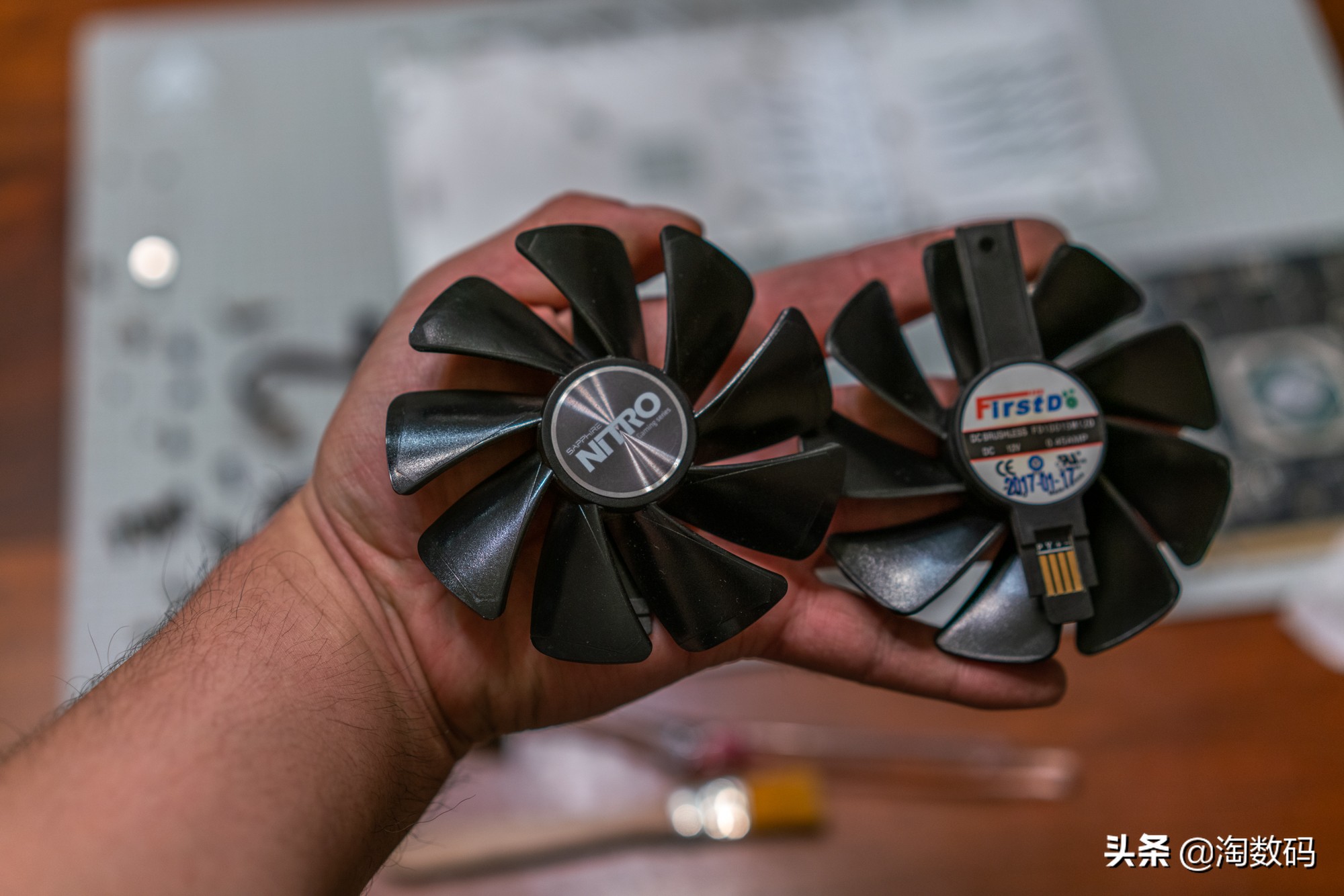 矿圈挚爱：蓝宝石RX5808GB超白金OC限量版，清理翻新测试晒个单