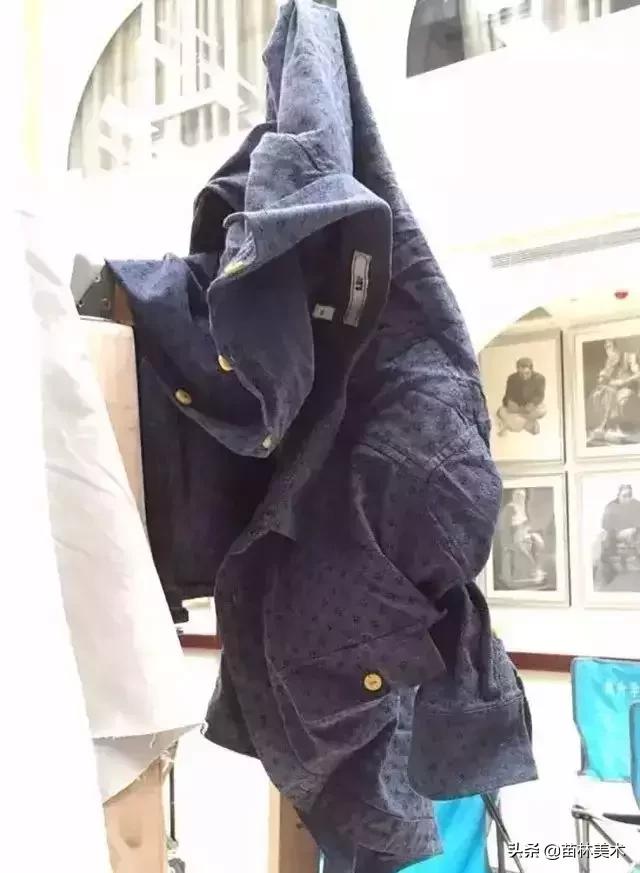 各种衣褶画法,衣褶不会上色