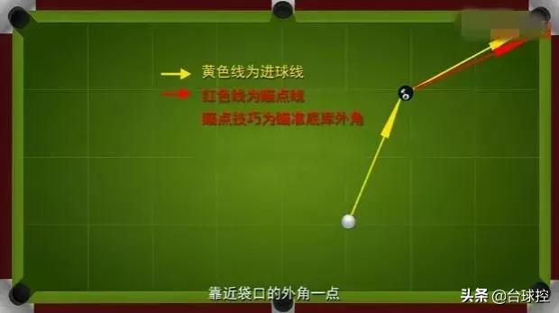 台球怎么打大角度球,台球大角度和小角度球怎么打