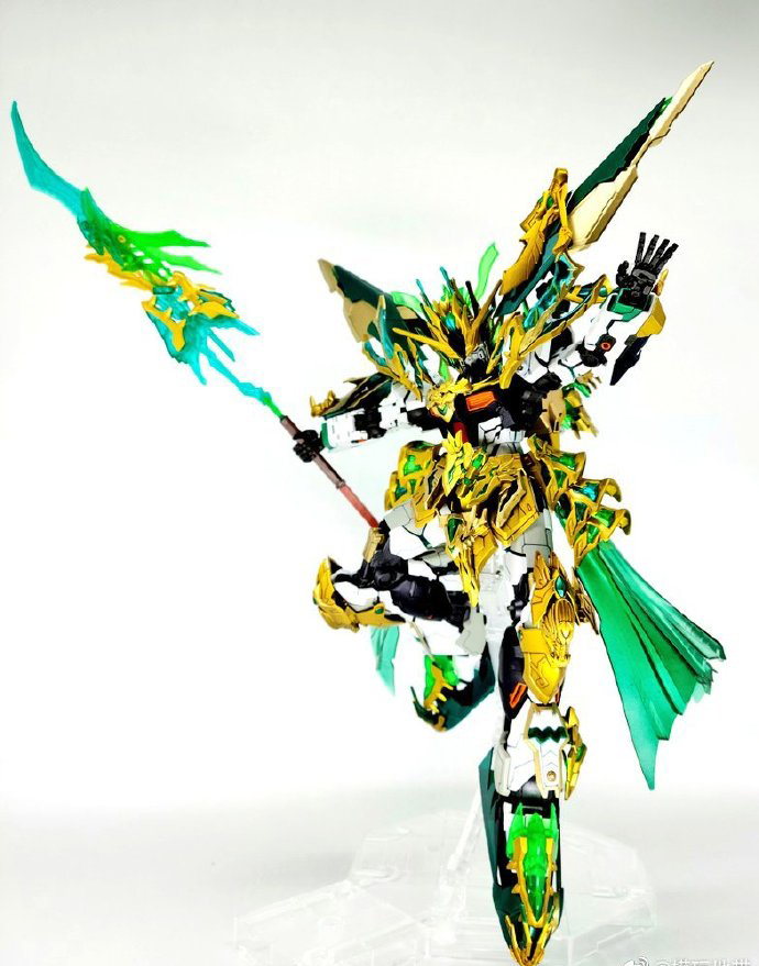 高达三国巴巴托斯模型,三国高达张飞模型