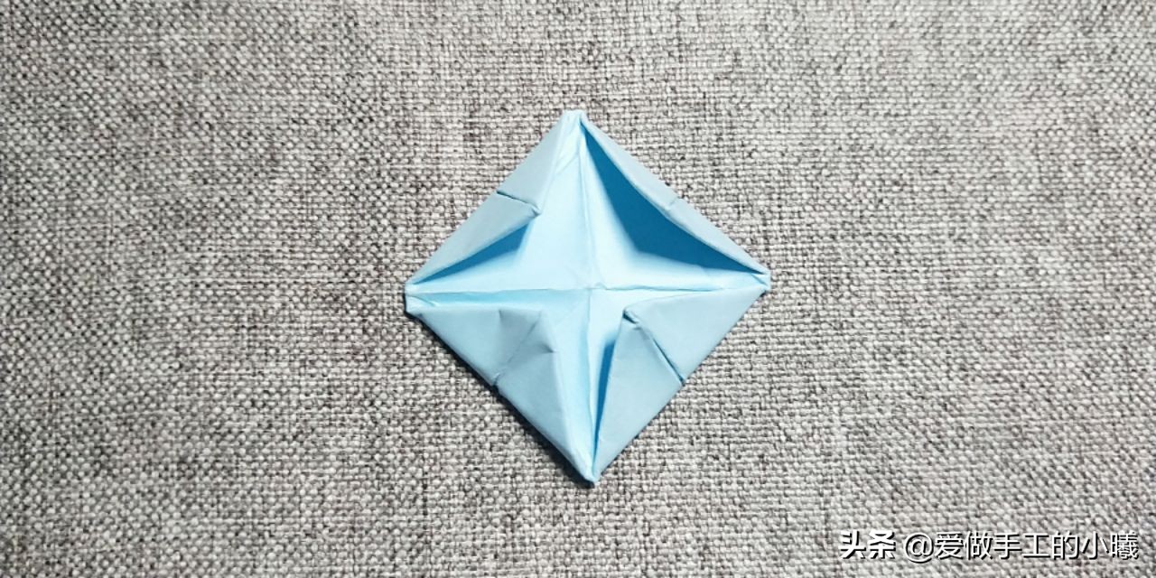 折纸王子折纸五瓣玫瑰花,玫瑰花折纸教程图解千纸鹤