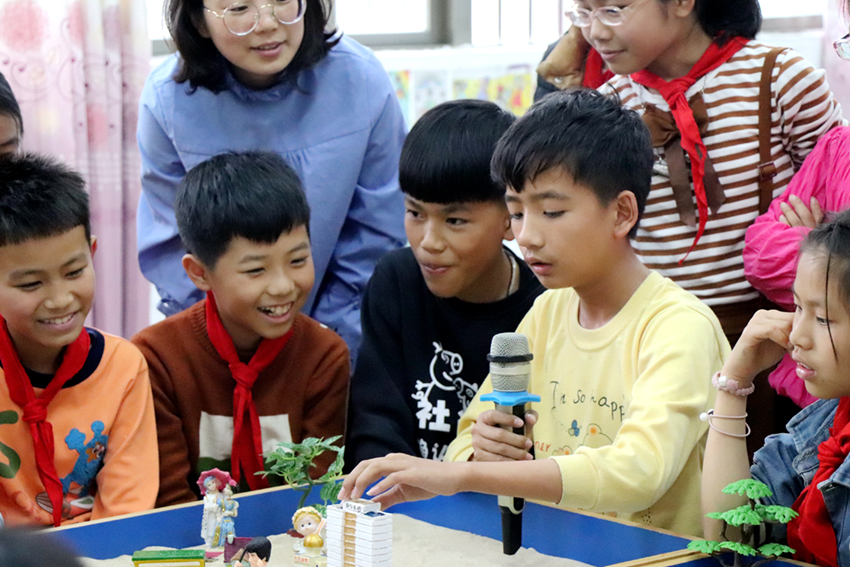 中大互联——“心希望”沙盘进百校之普宁仕林小学