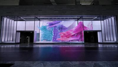 led屏室内设计,沉浸式led交互空间效果展示