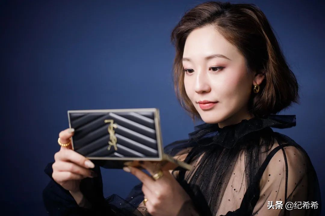 妆容分享红色眼影盘,妆容分享高光