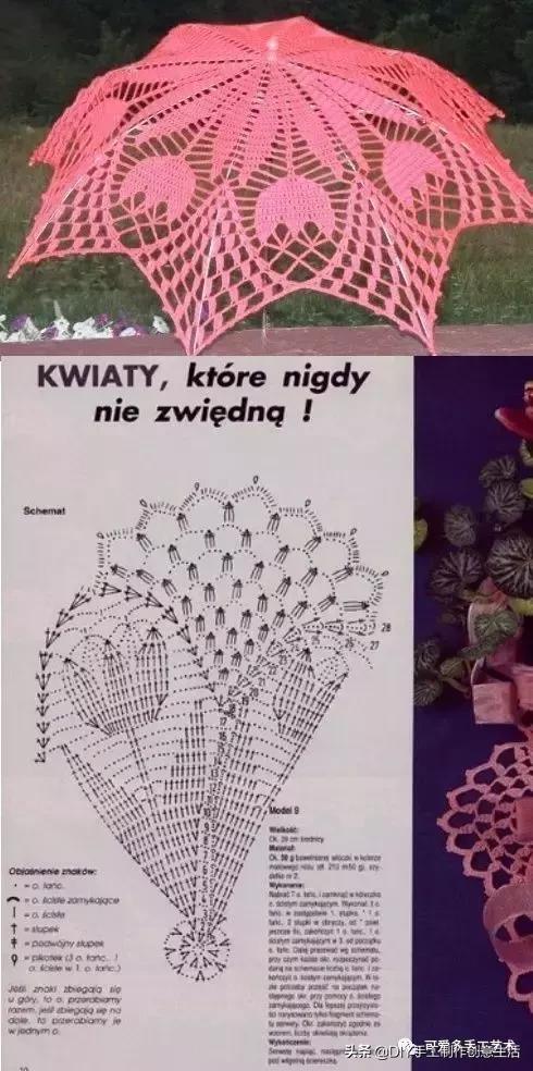 雨伞编织图解教程,旧雨伞千万别扔