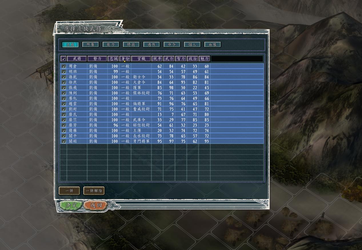 三国志系列中有一些让人哭笑不得的骚武将！被流放后还能再回来？