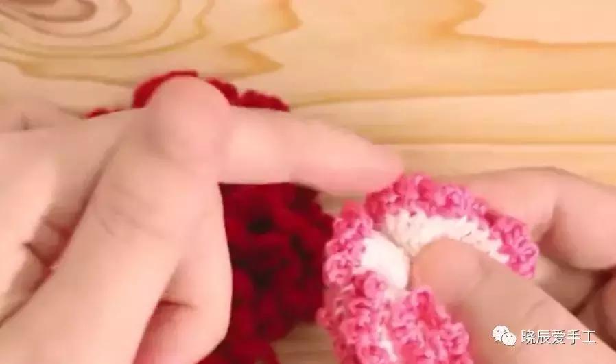 钩针康乃馨花束图解,母亲节康乃馨花束手工制作简单