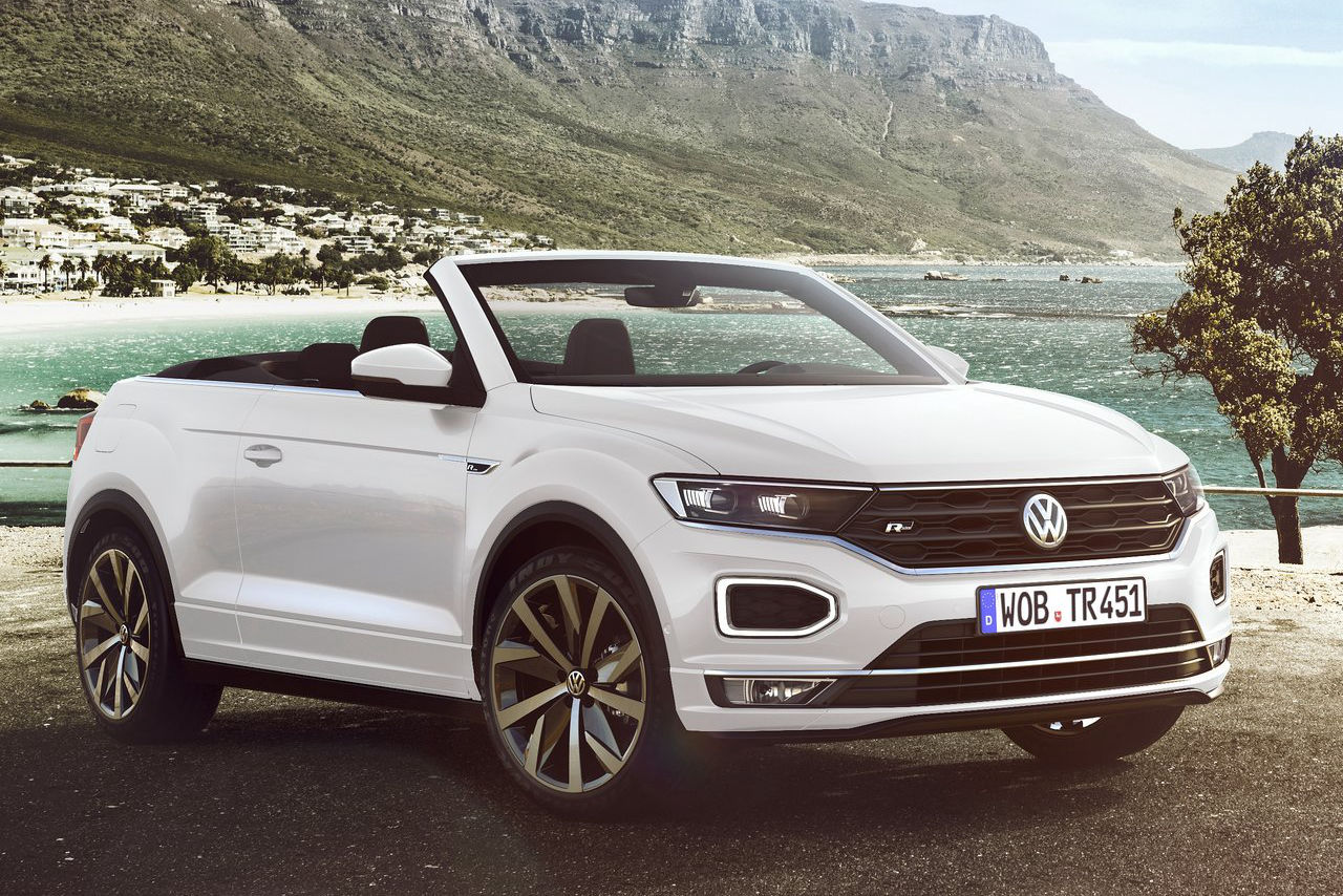 t-roc探歌敞篷版视频无水印素材,大众t-roc探歌2022款280tsidsg两驱