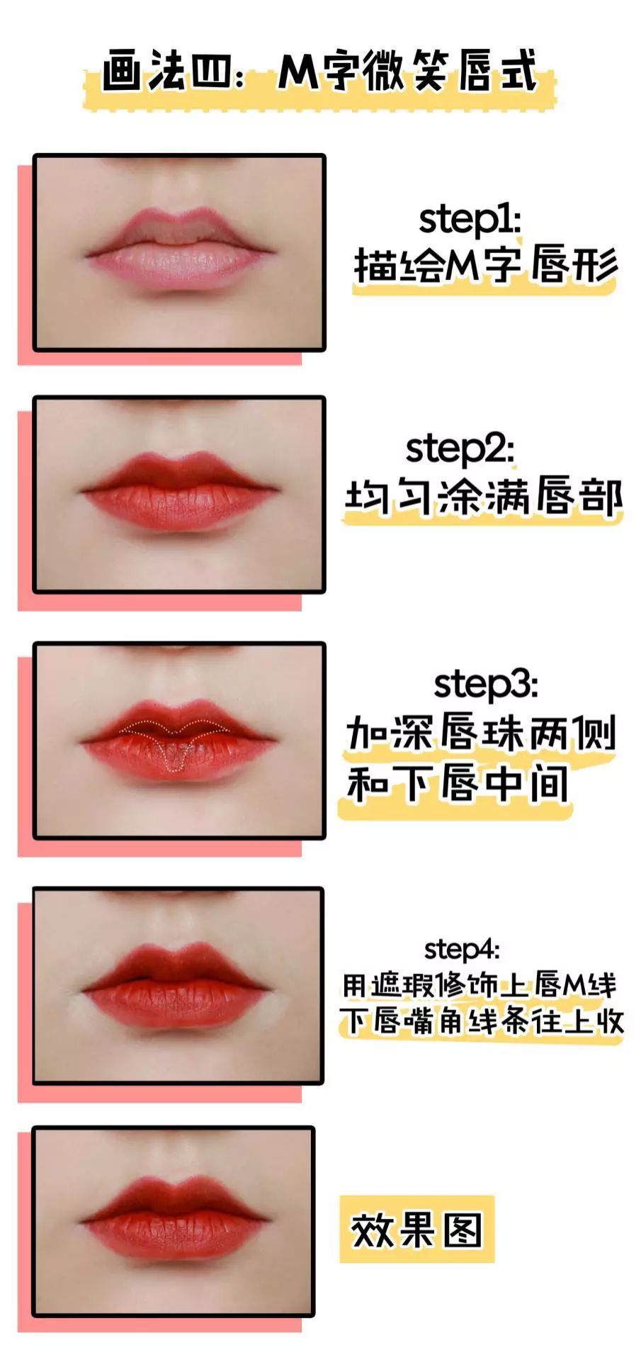 各种唇型怎么选口红,六种唇型你属于哪一种呢