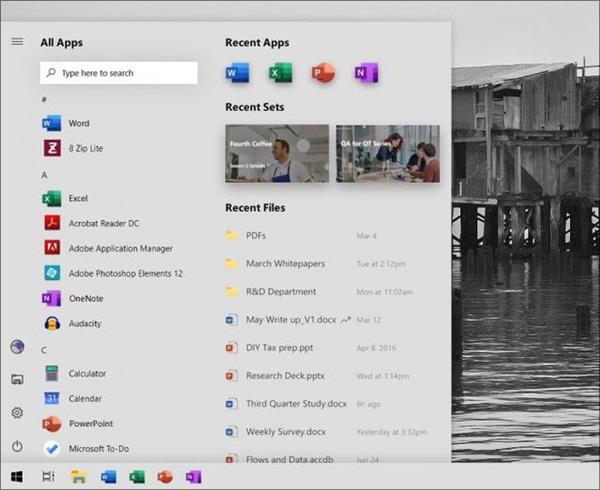 win10系统开始菜单简化,win10开始菜单简洁化