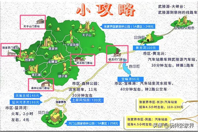 张家界天门山旅行路线攻略三日游,十一到张家界天门山旅游攻略图文