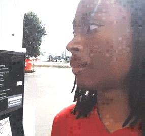 搞笑gif图妹子你这智商真是堪忧啊,搞笑gif妹子你这发型挺别致啊