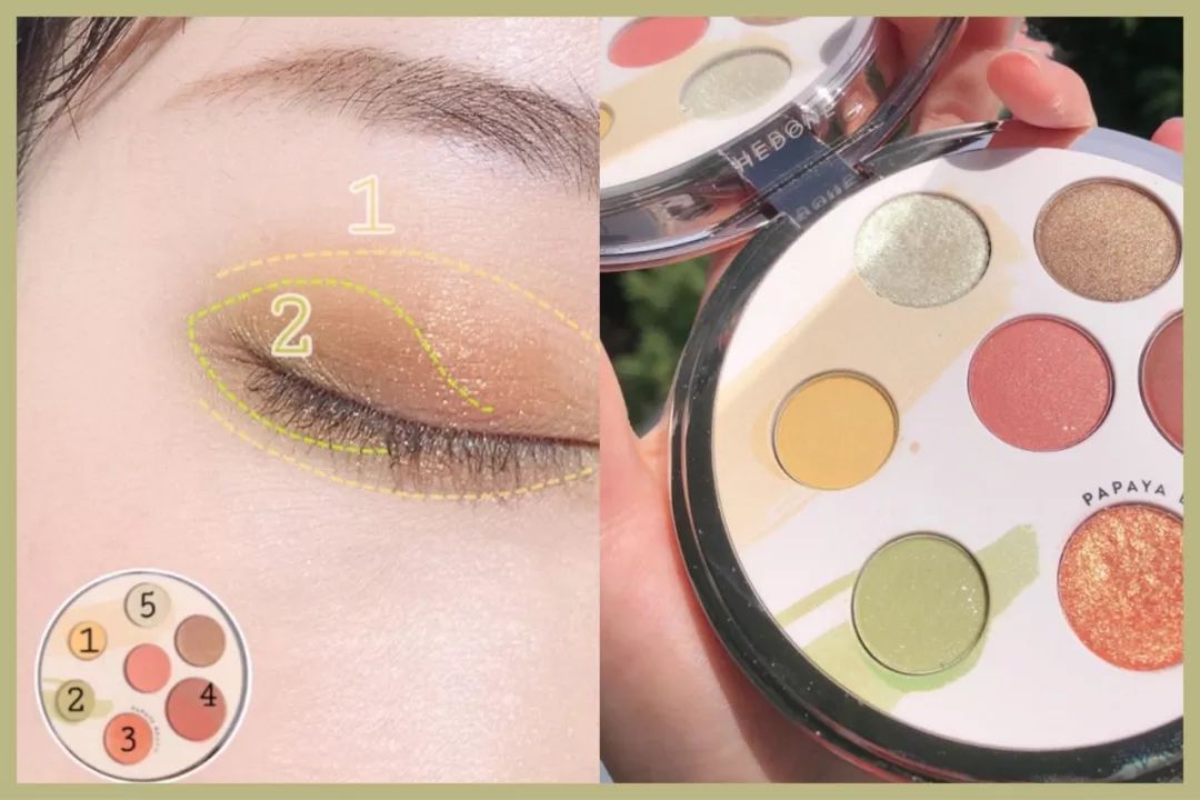 清透显白裸色,清新显白的牛油果绿