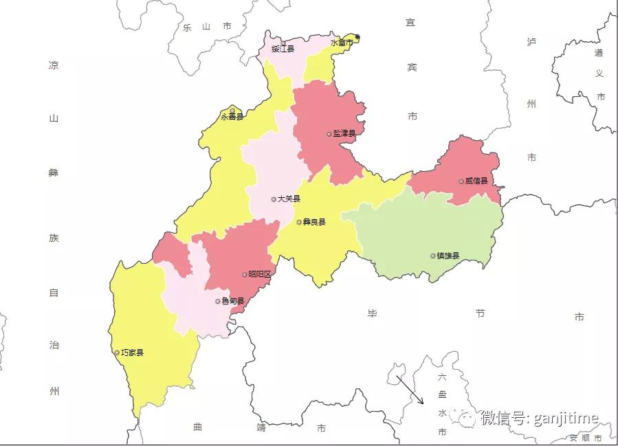 地理中国云南昭通大关,昭通地理简介