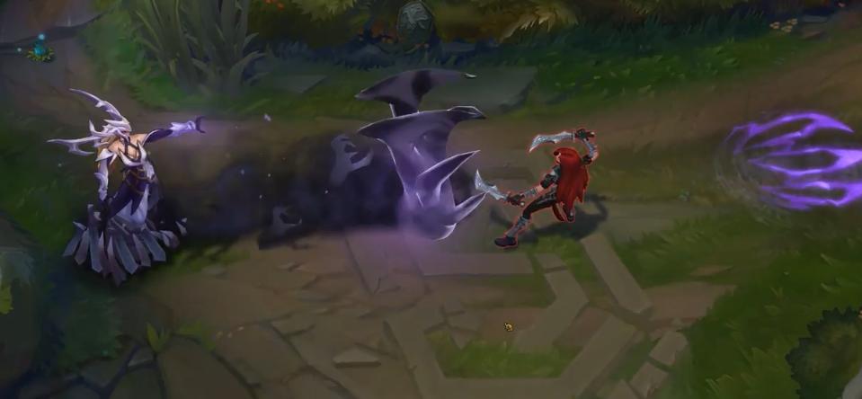 lol安妮冰霜烈焰皮肤特效,lol冰霜女巫皮肤反场