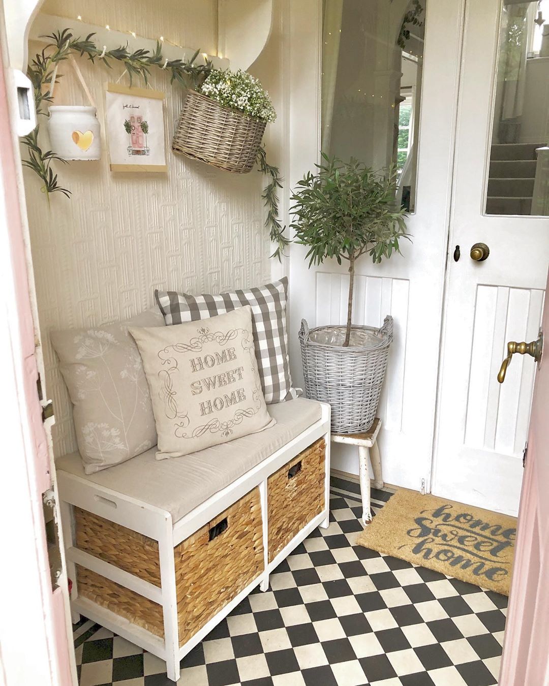 看了就心动的仙女家，连门都是粉红色的