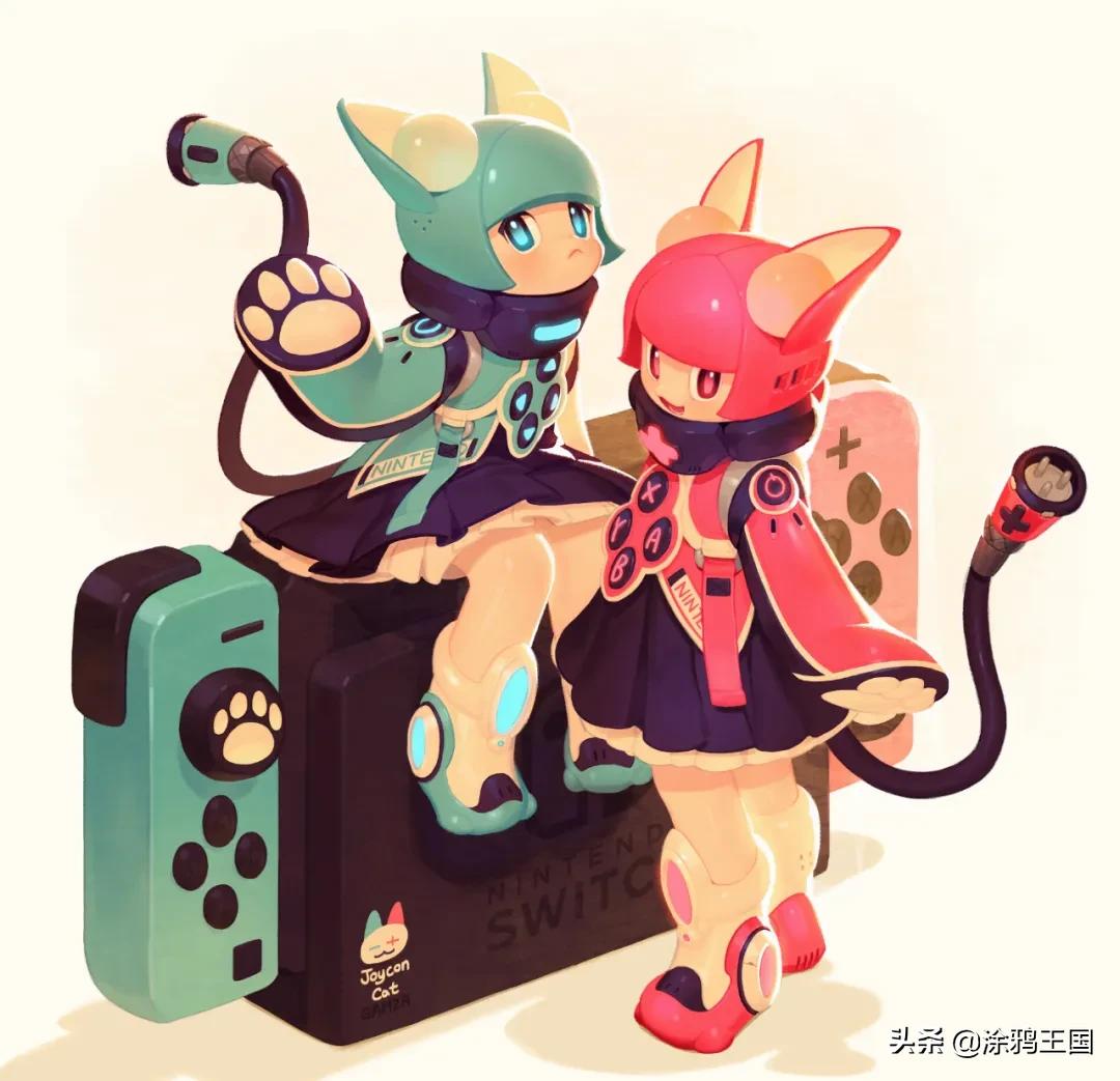 LEEMK,GAMZA/贯彻爱与真实的邪恶|插画分享