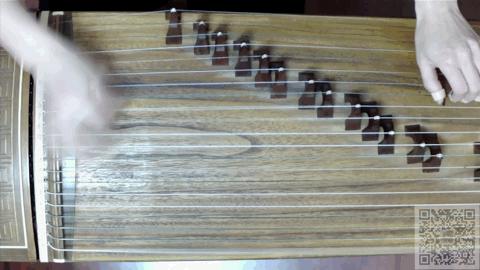 萨顶顶左手指月古筝,萨顶顶春江花月夜古筝曲谱