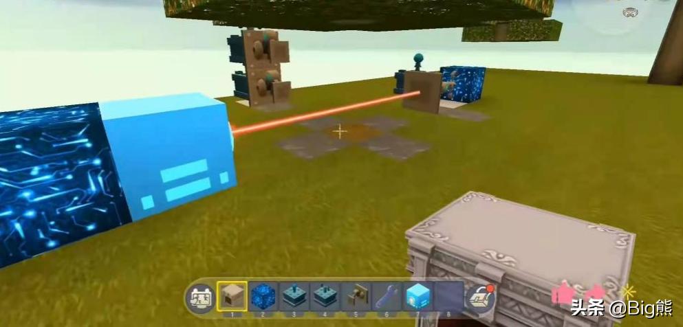 迷你世界自动砍树机,迷你世界半自动砍树机