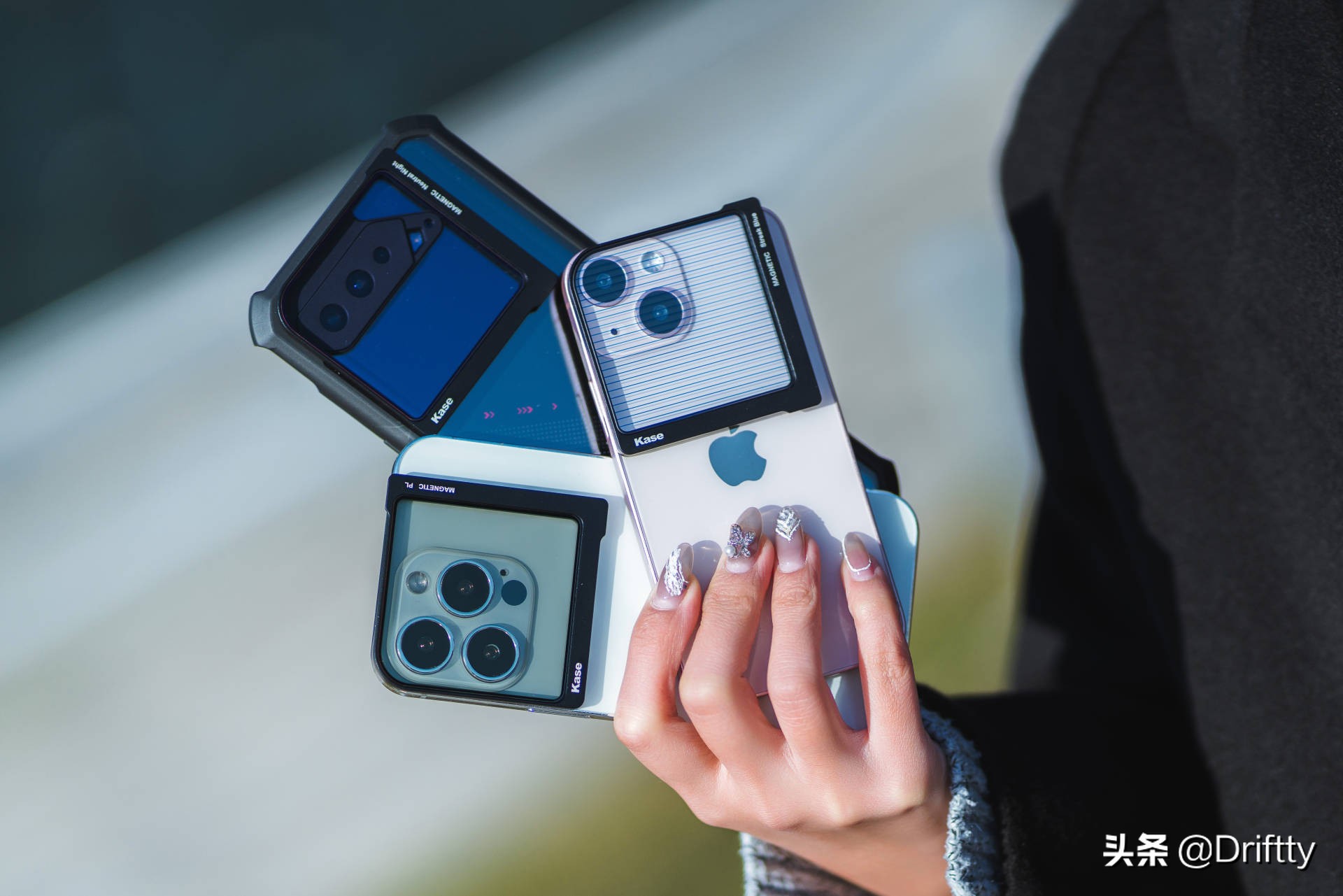 kase手机磁吸滤镜,卡色手机磁吸方形滤镜测评